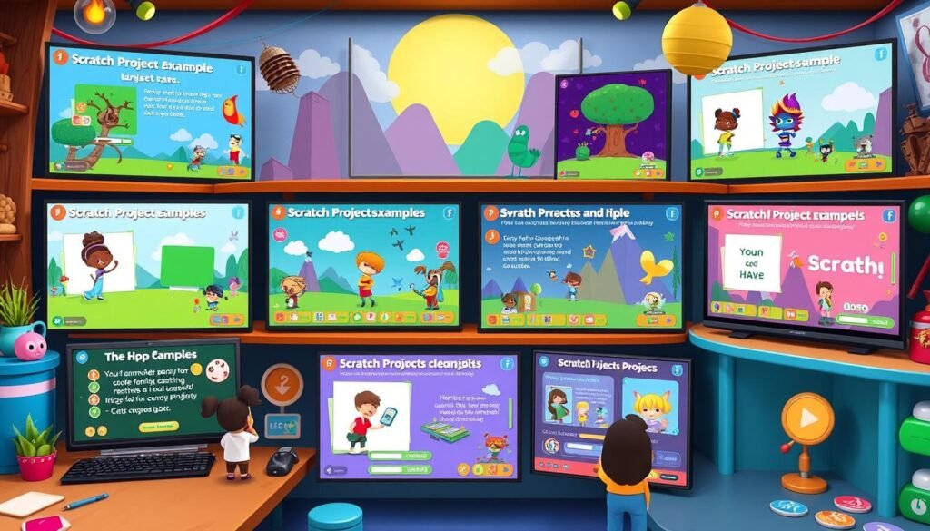 Scratch projecten voorbeeld Scratch projecten voorbeeld